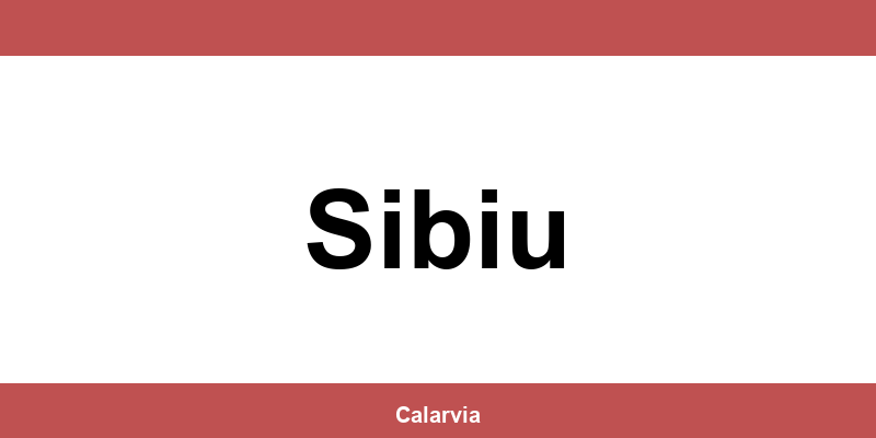 Program și contact CAS Sibiu – telefon utile